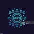 API, application programming interface, software integration vector illustration